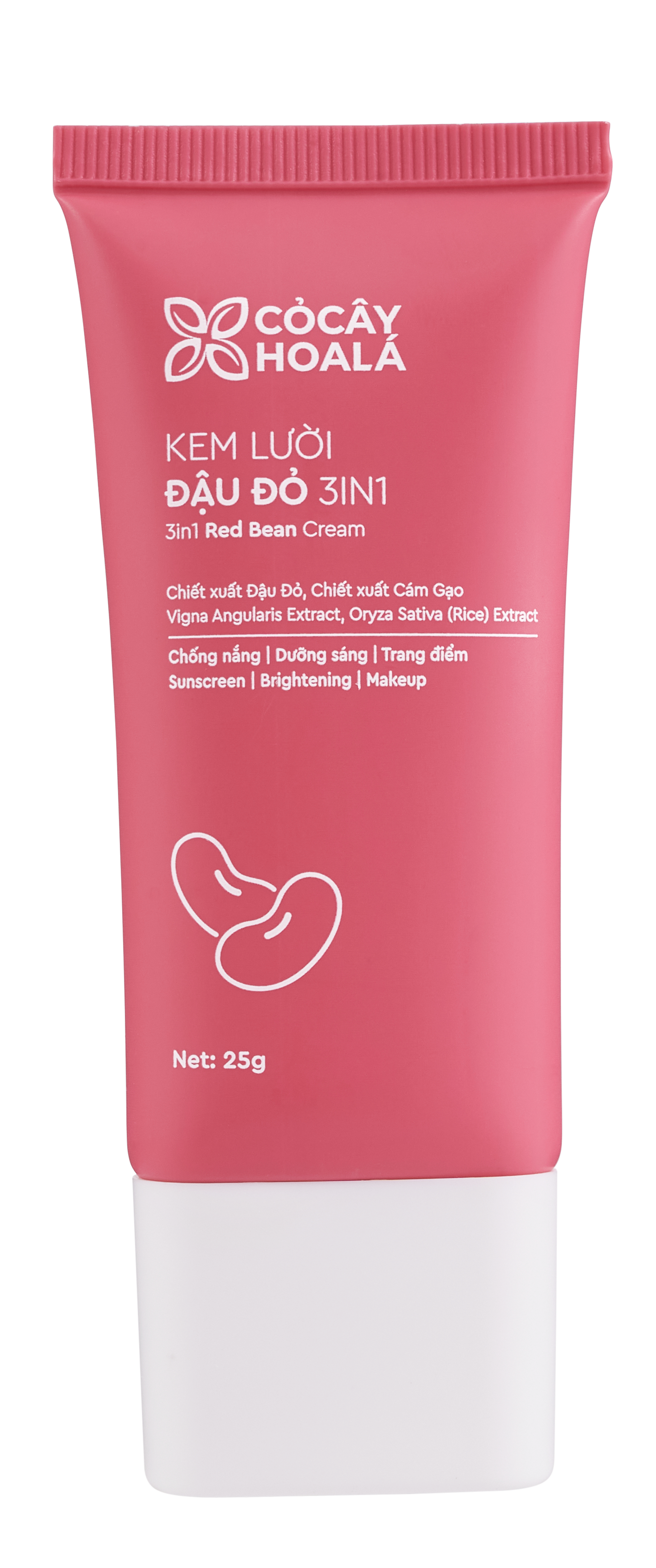Cocayhoala - Kem lười đậu đỏ 3in1 25g-duoc-ban-tai-Yến nhà Loan - Yến sào Sea Nest Khánh Hoà