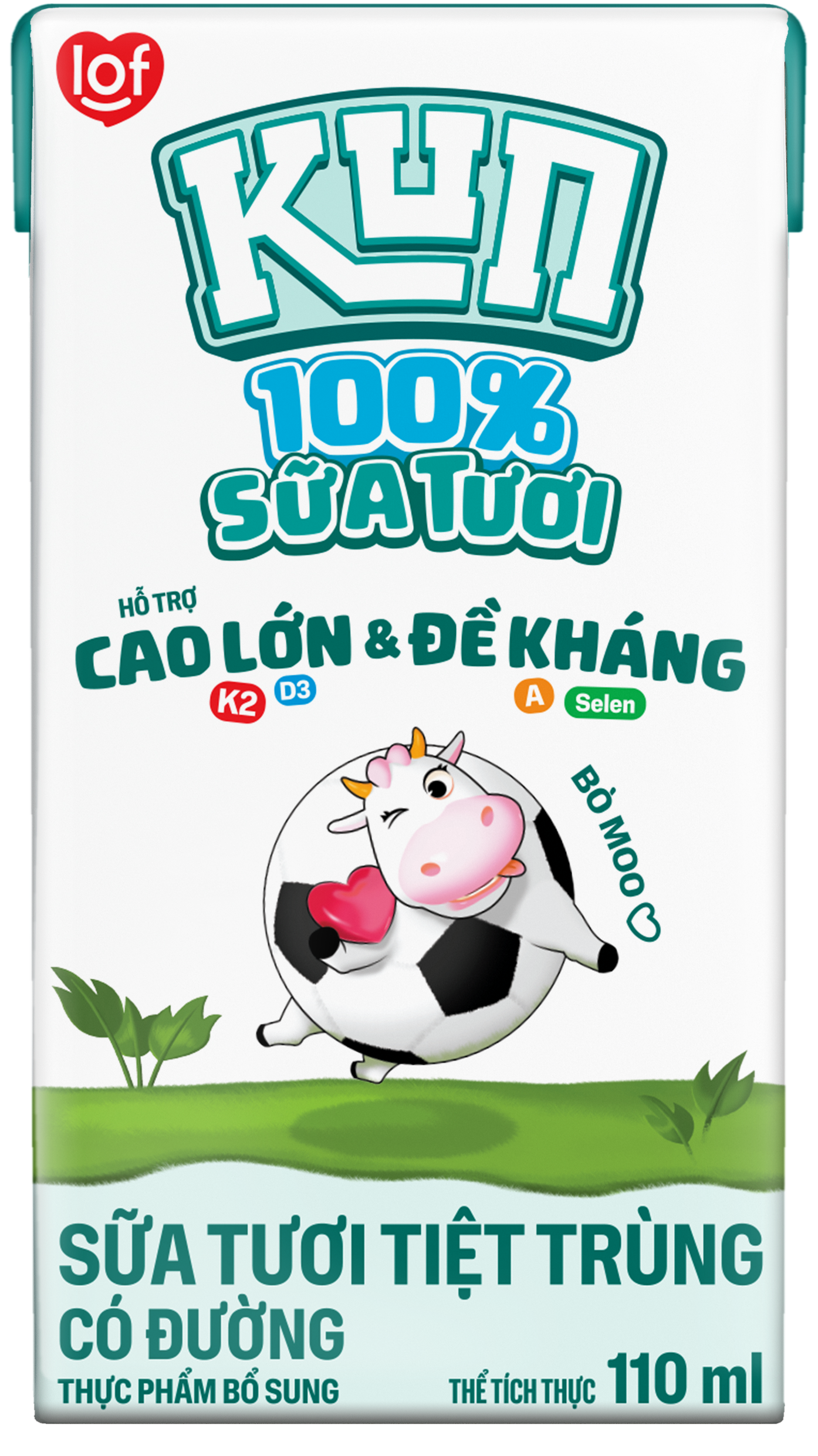 Kun Sữa Tươi 100% Có đường 110ml-duoc-ban-tai-Trung Thông