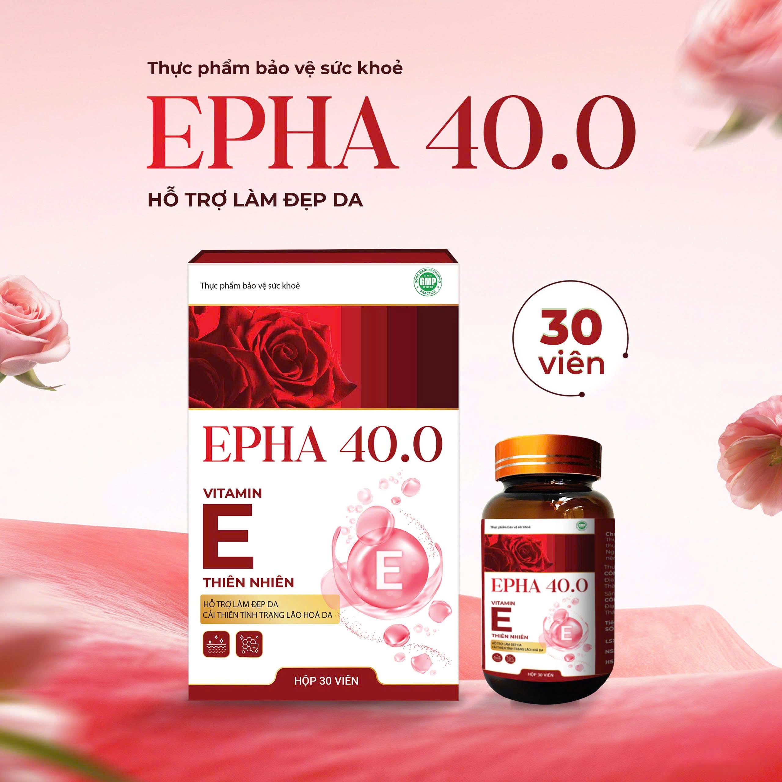 Thực phẩm bảo vệ sức khỏe EPHA 40.0 | iCheck.vn