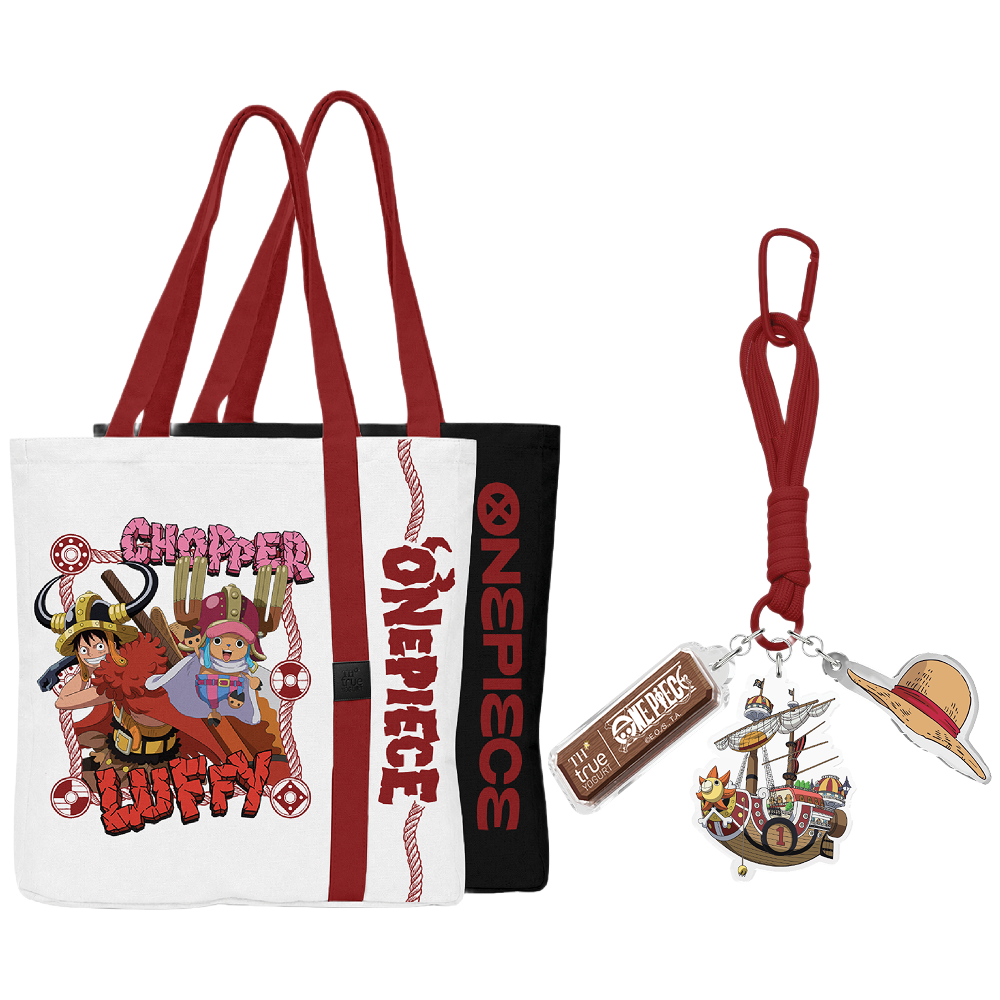 Bộ túi Tote & Móc treo túi One Piece
