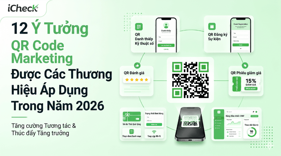 12 Ý Tưởng QR Code Marketing Được Các Thương Hiệu Áp Dụng Trong Năm 2026