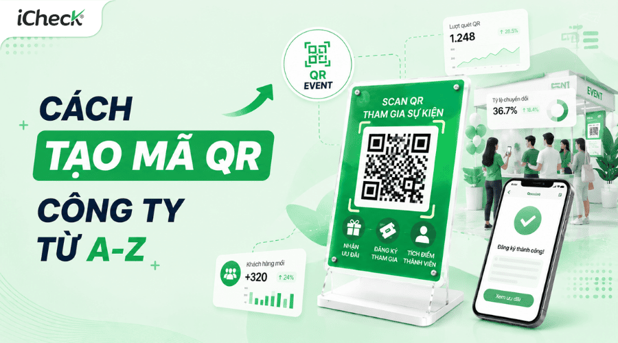 Cách tạo mã QR công ty chuyên nghiệp từ A–Z