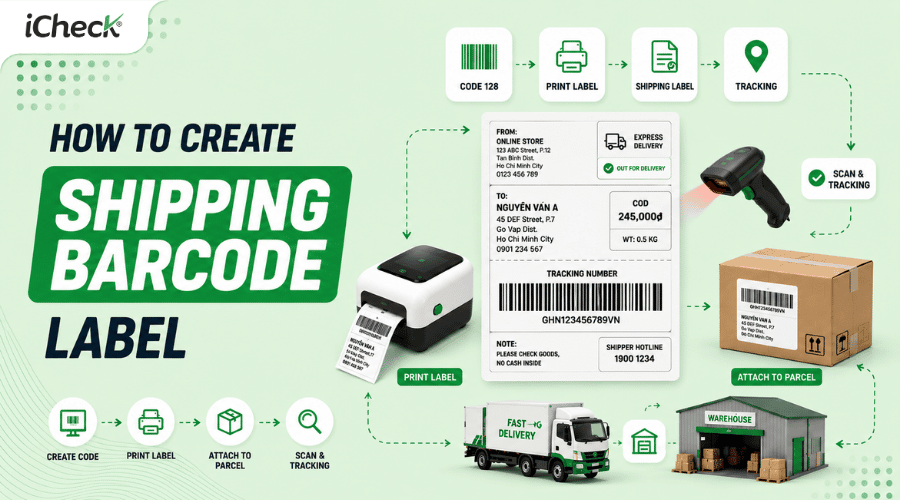 How to Create Logistics Shipping Label Barcodes: Detailed Guide + Free Tools