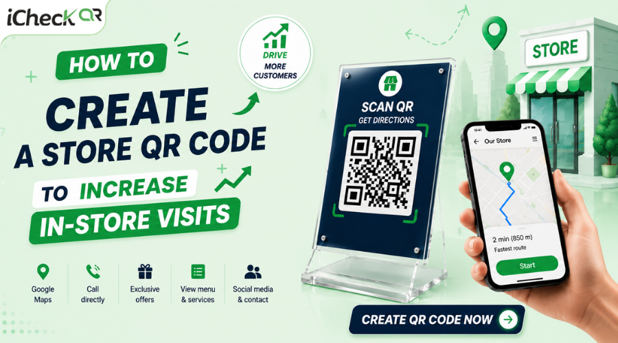 How to Create a Store QR Code to Drive More Walk-In Customers